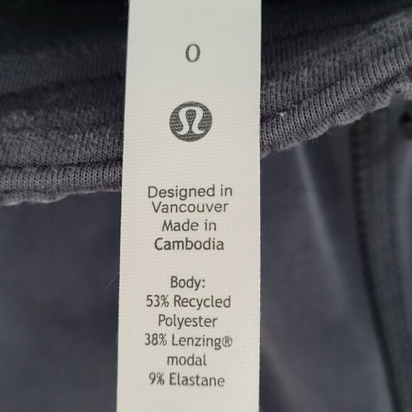 Lululemon Grey Soft Mid Rise Straight Leg Athleisure Pants Size 0 (22x28) - Picture 3 of 12